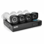 Комплект відеоспостереження Pipo Outdoor 016-4-5MP